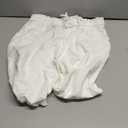 PIDOGYM Mens Cotton Linen Pants, Summer Beach Pants Casual Loose Fit with Elastic Waist Drawstring L