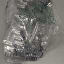 24 Pcs College Dorm Room Supplies Decor Skirt Pants Hangers with Clips Heavy Duty Clip Space Saving Stackable Add on Metal Organization and Storage for Jeans Towels Skirt Trousers Ties Socks