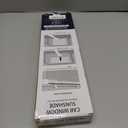 EcoNour Car Side Window Sun Shade (2 Pack) | Retractable Roller Sunshade for Kids | Baby Car Window Shades for UV and Sun Glare Protection | Baby Travel Accessories (15"x17")