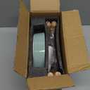 Ceramic 1.2 Cup Slow Feeder Dog Bowl for Medium and Small Breed, 7.3inch Puzzle Dog Food Dish, Anti-Gulping, Stop Bloat, Preventing Choking (Single Bowl-
Light Green