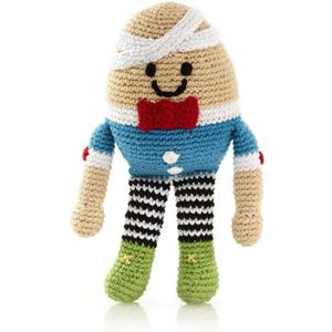 Pebble | Handmade Humpty Dumpty | Crochet | Fair Trade | Pretend | Imaginative Play | Rattle | Machine Washable