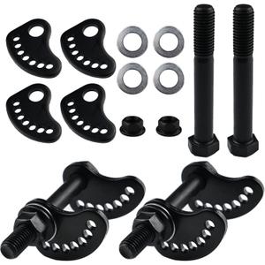 Upgrade Camber Bolt Kit Compatible With Chevy GMC Cadillac 1999-2019 Silverado Sierra 1500 2500 3500 Escalade Colorado Avalanche Tahoe Yukon,Front Upper arm alignment,4PCS Cam Bolt 1.5 Degree