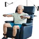FSA or HSA Eligible, Arm and Leg Exerciser for Seniors, Shoulder Exercise Equipment, Total Body Rehabilitation, Full Body Workout Rehab, Stretch Equipment, 3-Level Adjustable Resistance, Foldable