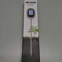 4-in-1 Soil Moisture Meter, Digital Plant Temperature/Soil Moisture Test & PH Meter/Sunlight Intensity, Backlight LCD Display for Gardening, Farming and Outdoor Plants