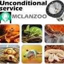 UVB Reptile Light High Intensity LED Bulb 3W 10.0 Turtle Calcium Lamp Full Spectrum Sun Heat Lamp for Desert Reptile,Turtle,Bearded Dragons and Plants