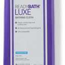Medline MSC095101H Readybath Luxe Total Body Cleansing Heavyweight Washcloth, 1 Pound, 24 Count