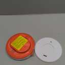 Kidde Smoke Detector, 10-Year Battery Powered, with LED Status Lights, 85 dB Alarm, 5-inches, White