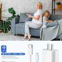 iPhone Fast Charger,Extra Long iPhone Charger Fast Charging 10Foot 2Pack i Phone Chargers 10FT USB C to Lightning Cable Cord Adapter for iPhone 14 Pro Max/14 Plus/13 Mini/13/12/11/X/XR/SE/iPad/AirPods
