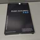 Shark Stealth Quiet Fin Noise-Reducing Paddle Cover for Pickleball, Contains Pads for 2 Paddles (Grey)