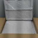 5 Pack Folding Closet Organizers Storage Box, Stackable Storage Bins, Plastic Drawer Basket Closet Storage for Wardrobe Cupboard Kitchen Bathroom Office 5L (White)