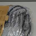 INVENHO Heated Dog Bed, Waterproof Adjustable Temperature Dog Cat Heating Pad with Timer, Indoor Pet Heating Pad for Cats Dogs Electric Pads for Dogs Cats, Pet Heated Pad (M: 28" x 20") (Grey)