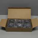 Bates- Weatherproof Electrical Outlet Cover, 3 Pack, 1-Gang, Outdoor Outlet Cover Weatherproof (Clear)