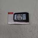 Timex Alarm Clock with Temperature Sensor and Large Display, Battery Operated for Bedroom Runs on 3 AAA Batteries (T108BC) (T108)