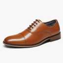 Bruno Marc Men's Lace Up Soft Cap-Toe Formal Dress Shoes 10