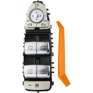 Power Window Switch Compatible with Mercedes-Benz E200,E250,E300,E400,E500,E550,E43 AMG W213 Series 2017,Driver Side Control Door vidrios Master Switch.OEM 2139054803