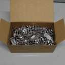 Zonon 100 Pcs Christmas Light Clips Metal Gutter Hooks for Outdoor Xmas Hangers for Shingles Roof Seasonal Lighting Gutter Clips Hanging Festival Xmas Outside Decoration