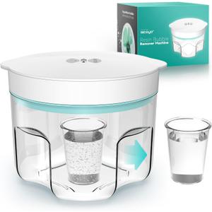 ISTOYO Upgraded Resin Bubble Remover, Remove 99% Bubble in 8 Minutes, 95kPa Vacuum Epoxy Resin Airless Machine for Epoxy Resin, UV Resin, Silicone Molds, Jewelry Making, DIY Crafts (White)