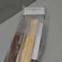 DEZ FURNISHINGS Cordless 2" Faux Wood Blind, 24" W x 48" H, Dark Oak