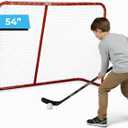 Premier Sports Street Hockey Goal & Shooter Tutor Portable Hockey Net for Indoor & Outdoor Use Hockey Training Equipment