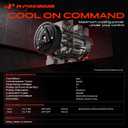 A-Premium A/C Compressor with Clutch Compatible with Ford F-150 5.0L 2015-2017 Flex, DKS20 Style