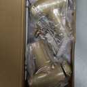 Curved Shower Curtain Rod, TOPROD Round Shower Curtain Rod 48 to 72 Inches Adjustable, Rounded Bowed Stainless Steel Shower Rods for Bathroom, Bathtub, More Shower Space, Gold, Need to Drill