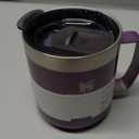 STANLEY Everyday Camp Mug | Drink Through Lid | Cup for Coffee, Tea and Drinks | Insulated Stainless Steel Coffee Mug | BPA-Free (12 Ounces, Wisteria Shine)