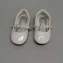 Felix & Flora Girls Toddler Little Ballet Shoes - Flower Girls Mary Jane Flats Dress Shoes Party Wedding  5