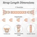 Bling Band Compatible for Samsung Galaxy Watch 8 40mm 44mm/8 Classic 46mm Bands, Diamond Butterfly Metal Bracelet Rhinestone Strap for Galaxy Watch 8/8 Classic