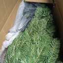 43-Inch Slim Artificial Christmas Tree, Small Pencil Holiday Tree with Stand, 43" x 8", Green