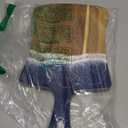 Ocean Charcuterie Board: Resin Cutting Board with handle, cheese Board for Fruit Cheese and Meat, Vegetable (Blue Wave)