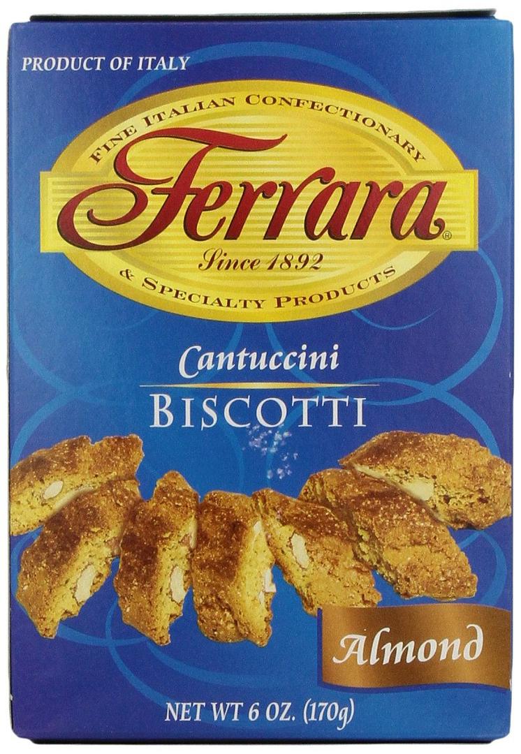 Ferrara Cantuccini Biscotti, Almond, 6 Ounce (EXP 11/11/26)