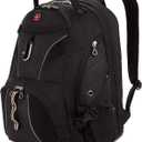 SwissGear 1923 Scansmart Backpack, Black/Silver, 17-Inch