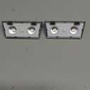 KEILAIMO Solar Fence Lights Outdoor, 2 Pack IP65 Waterproof Fence Lights Solar Powered with Ultra-Bright LED Lens, 9 Color Modes, 12+ Hours Steady Glow for Deck/Backyard/Patio/Pool/Wall - Black