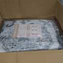 10x14 Area Rug for Living Room,Washable Carpet Blue Grey/Beige