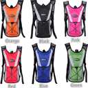 Monvecle Hydration Pack Water Rucksack Backpack Bladder Bag Cycling Bicycle Bike/Hiking Climbing Pouch + 2L Hydration Bladder