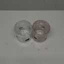 Anthropologie Valentine's Day Icon Juice Glasses XO & Red Lips Pair New