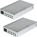 Victor Tin Cat Multi-Catch Live Mouse Trap - Indoor and Outdoor Humane Catch and Release Mouse Trap - M310SSR - Humanely Capture Mice - 2 Traps