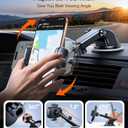 TORRAS Ultra-Durable Phone Holders for Your Car96+LBS Strongest Suction Car Phone Holder Mount, Safety Certs Cell Phone Car Mount Truck for Dashboard Windshield Vent for iPhone 17 16 15 14 Pro Max