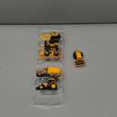 6 Pack Diecast Construction Vehicle Toys, Mini Model Excavator Construction Trucks Toy Set for Boys Age 3 4 5 6 7 Years Kids Toddlers Birthday Party Favors Christmas Gift & Goodie Bags Stuffers