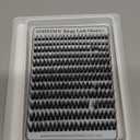 Fluffy Wispy Lash Clusters Kit Natural Eyelashes Clusters D Curl Cluster Eyelash Extensions Lightweight Individual Lashes DIY Eyelash Extension Kit with Waterproof Lash Cluster Glue