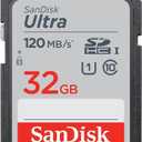 SanDisk 32GB 3-Pack Ultra SDHC UHS-I Memory Card (3x32GB) - SDSDUN4-032G-GN6IM [Older Version]