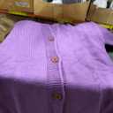 Taodou Women's Cardigan with Hood and Button Front Open Front M