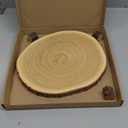 Rustic Wood Cake Stand - 11-13 Inch Wooden Slice with Legs for Elegant Wedding, Birthday, & Woodland-Themed Parties 1Pc