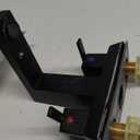 Friho Matte Black Bathroom Sink Faucet, 4 inch Bathroom Faucets for Sink 3 Hole with Water Hoses and Pop up DrainStainless Steel 2-Handle Centerset Bathroom Faucet for Vanity RV Restroom, FR2DST201B