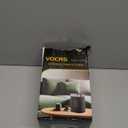 Small Portable Space Heater for Indoor Use  VOCRS 1500W PTC Electric Heater with Thermostat, Remote Control, 12H Timer, Eco and Fan Mode, Rapid and Safe Heating for Bedroom, Office