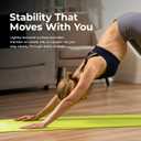 Sunny Health & Fitness Non-Slip Yoga Mat Durable, Anti-Tear, Lightweight, Cushioned Support for Yoga, Pilates, Stretching Exercises, Meditation and Floor Workouts | Multiple Sizes & Colors