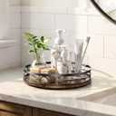 2 Pack 10" 12" Lazy Susan Turntable Organizer for Table Top