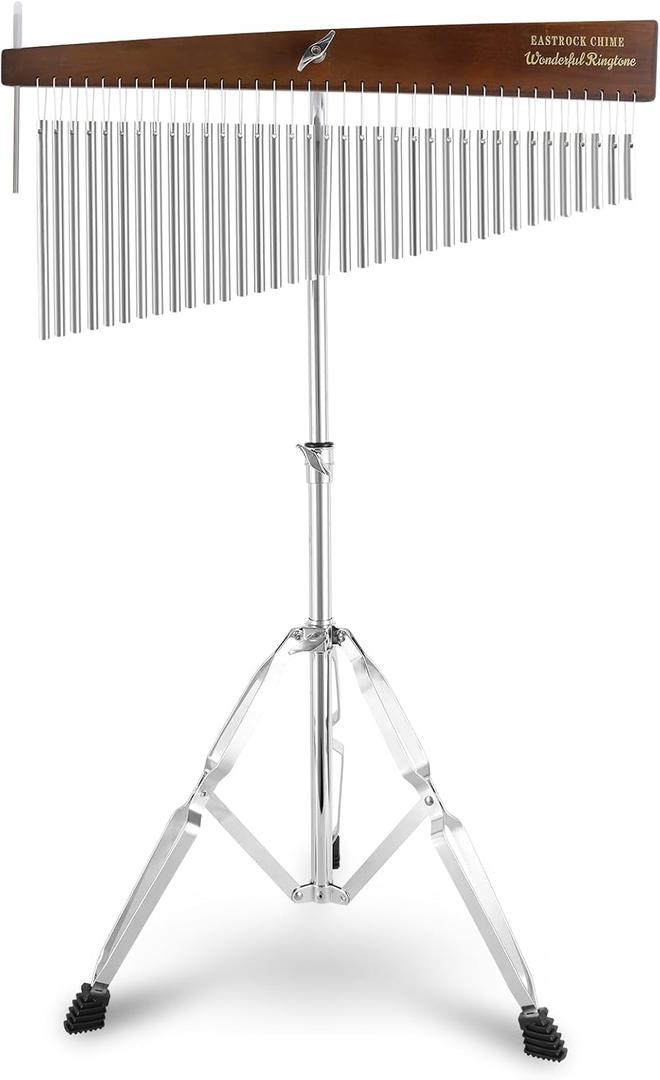 Double Rod Clothes Rack - Large-Capacity Clothing Racks for Hanging Clothes with Lockable Wheels, Space-Saving Metal Coat Rack for Bedroom, Laundry Room, Entryway, 45.6" x 16.9" x 62", Silver