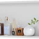 Neodrain 30X12Inch Shower Niche, White Stainless Niche NO Tile Needed Recessed Shower Shelf for Bathroom Storage