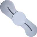 Sliding Board to Wheelchair Transfer, Transfer Board for Wheelchair User, Sliding Disk for Transfer Wheelchair, Slide Board, (No-Lift Transfer System for Disabled, Patient, Gray)